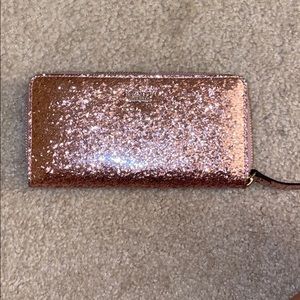 ✨Kate Spade glitter wallet ✨